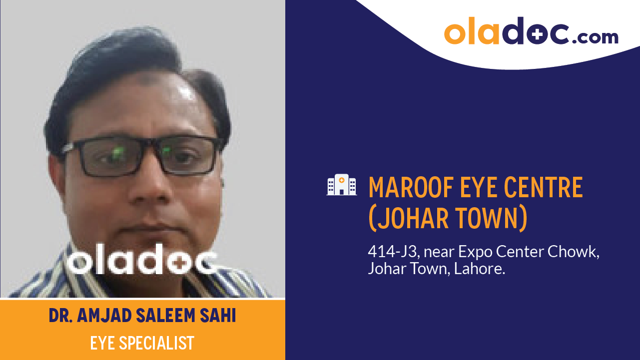 Practice locations of Dr.Amjad Saleem Sahi